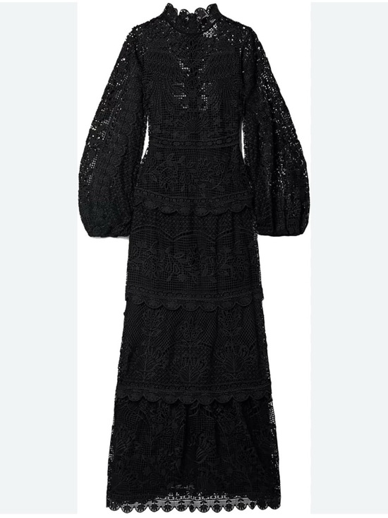 FARM Rio Dresses & Skirts - FARM Rio Guipure Long Sleeve Maxi Dress NWT - Size Medium